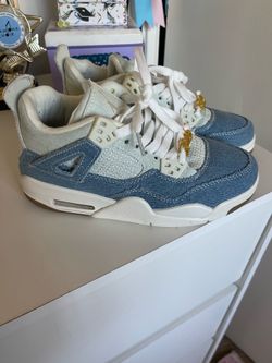 Women's Air Jordan 4 Retro TEX "Worn Blue Denim