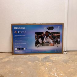 43QD65QFC 43” Hisense smart 4k Qled tv