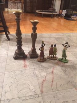 Candle holders & decorations