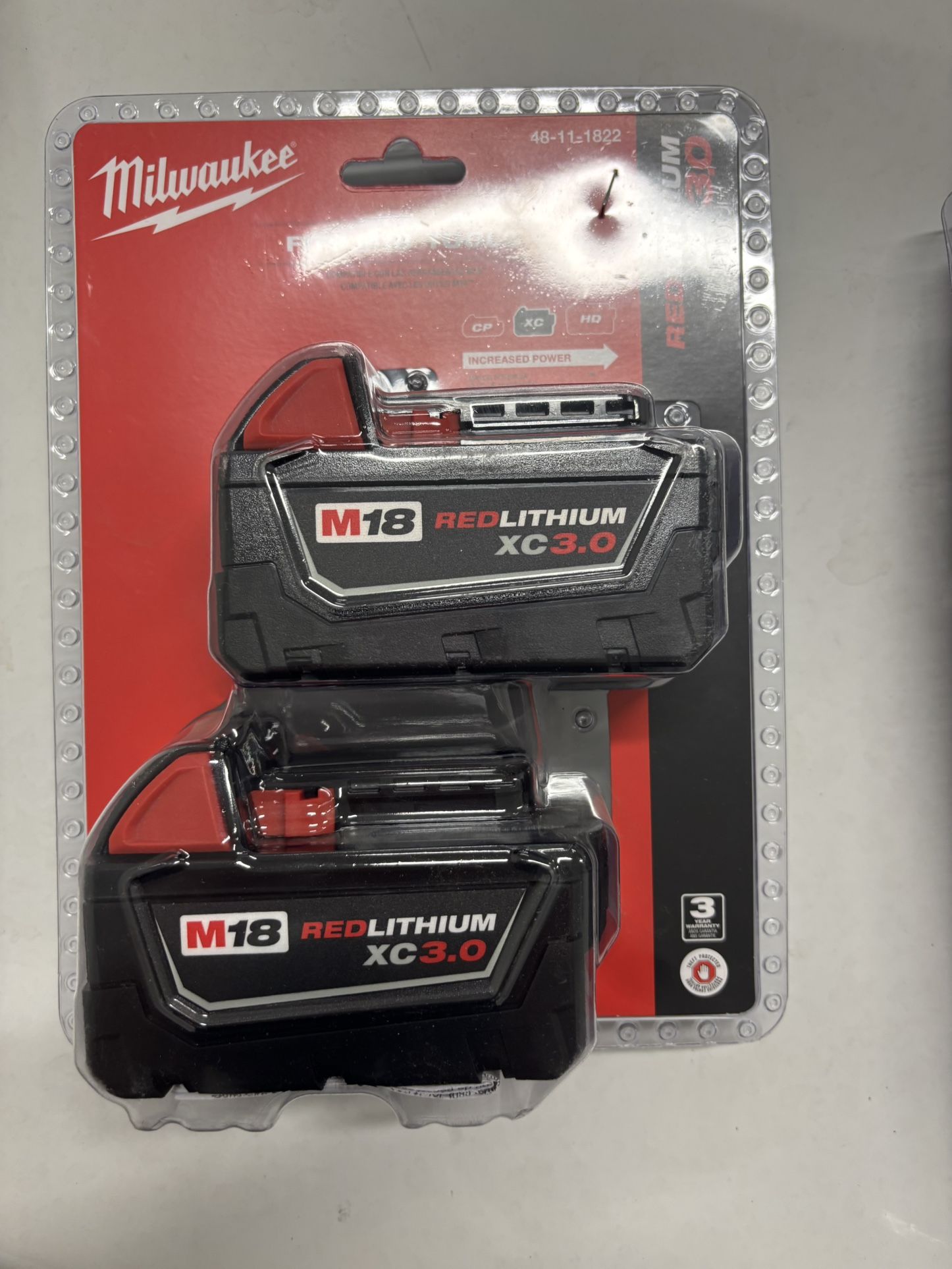 Milwaukee M18 Battery XC 3.0 Set Of 2 