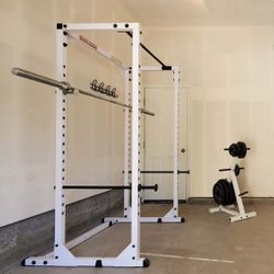 (7ft Height) Heavy Duty Power Rack (Excellent Condition)