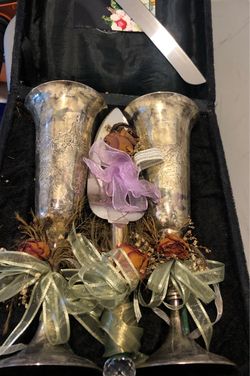 Silver Wine Glasses
