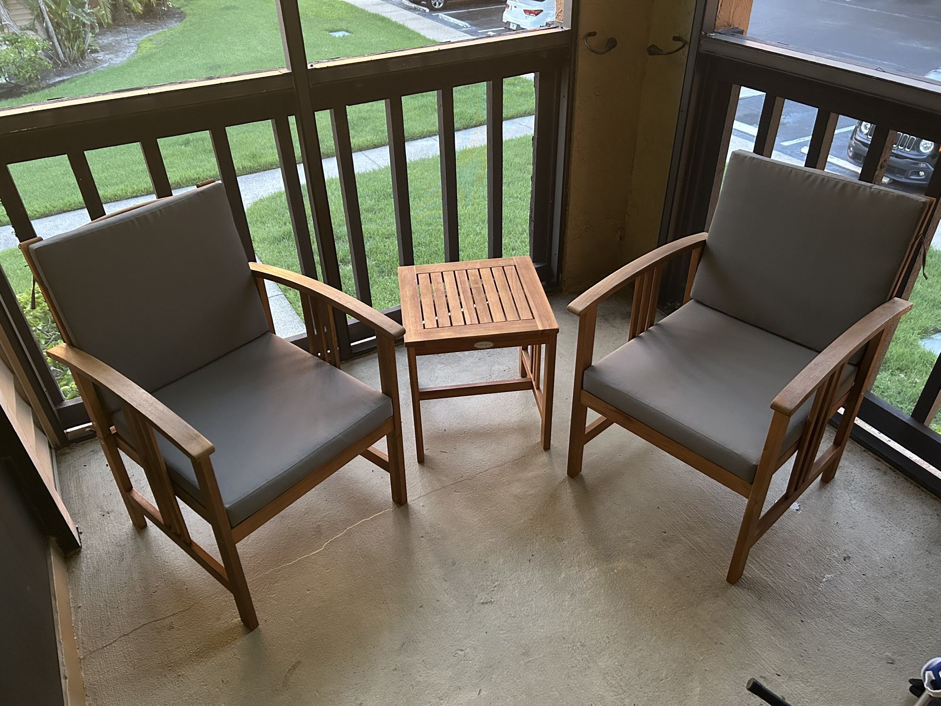 Patio Chairs & Table