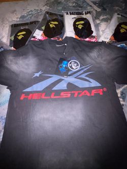 Hellstar shirt, color black, size S