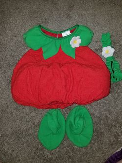 Strawberry Costume 1-2yrs