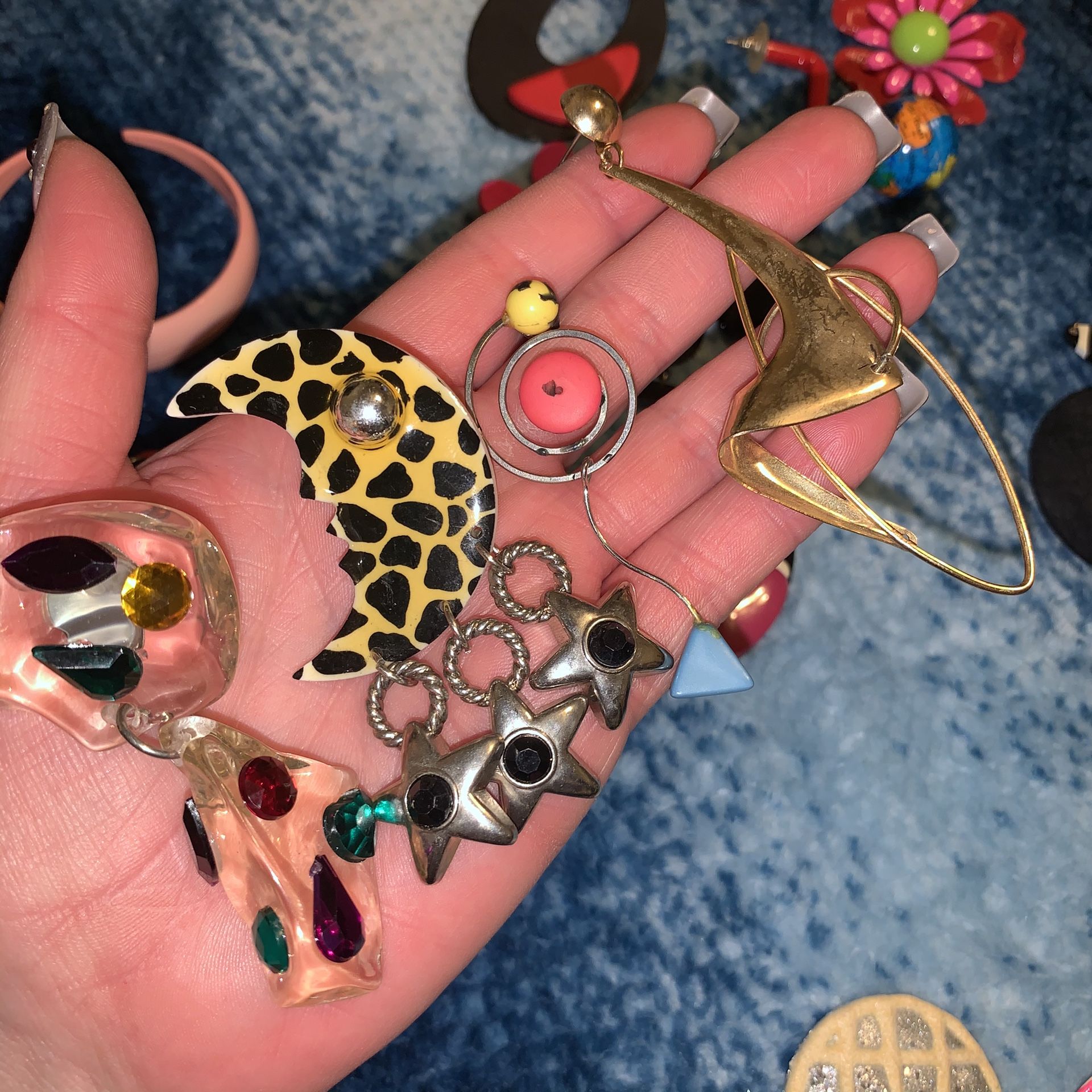 Authentic 80’s and 90’s ear rings