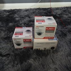 3 Ip Cameras New