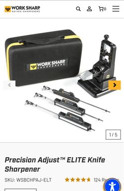 Work Sharp Precision Adjust Elite Knife Sharpener System