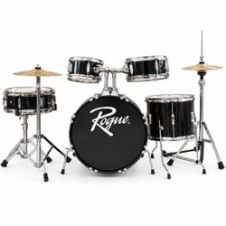 Rogue 5-Piece Drum Kit in Black