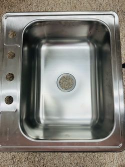 Drop in kitchen sink 2 pieces