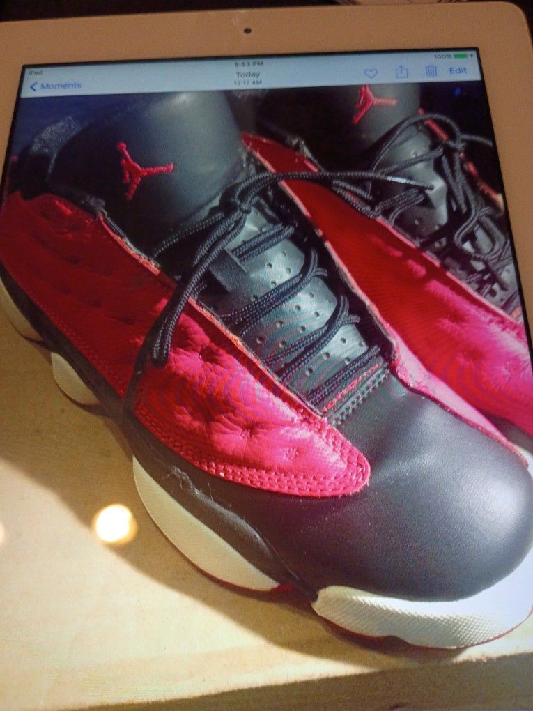 JORDAN 13 LOW RETRO " BERRY" BOYS 7Y