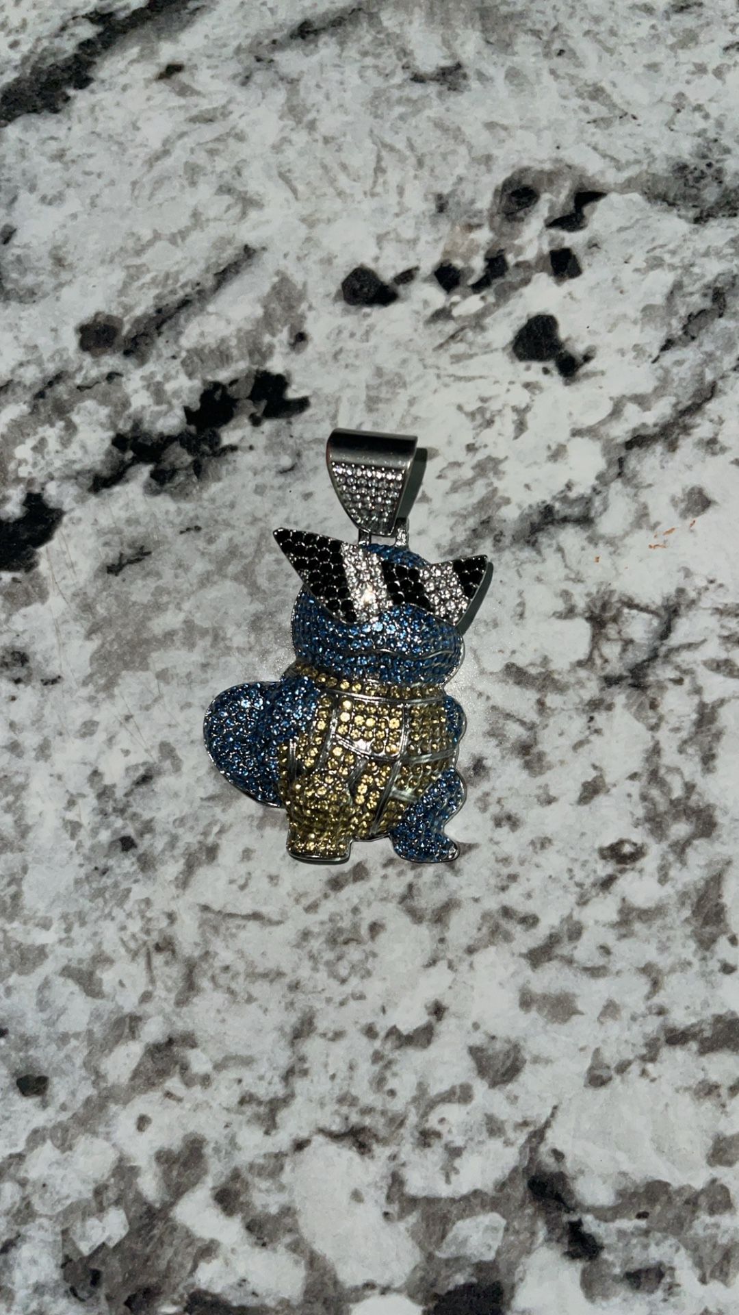 Moissanite vvs squirtle pendant