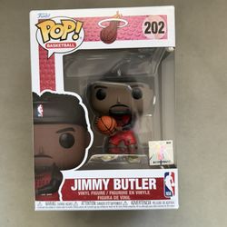Funko POP! NBA Miami Heat Red Jersey Jimmy Butler #202 — Boxed / Mint