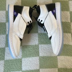 Jordan fadeaway white concord