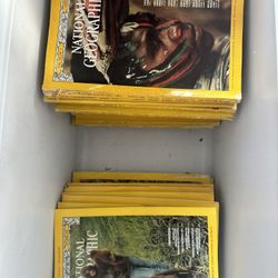 Vintage 1968 To 1975 National Geographic Magazine 40 Count