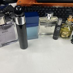 Lot Of Different Perfumes 