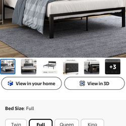 Full size bed frame