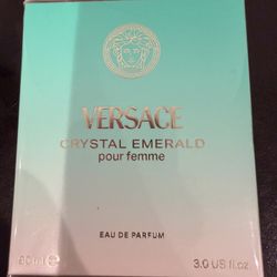 Crystal Emerald by Versace 3oz EDP for Women NEW SEALED BOX