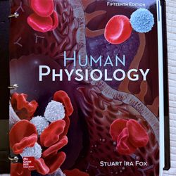 Human physiology 15th edition