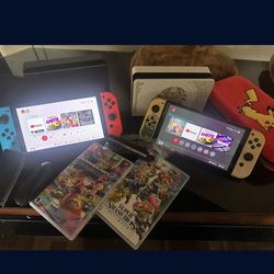 2 NINTENDO SWITCH /1 LIMIT EDITION  OLED