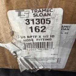 Tramec Sloan 31305 1/2” ID Hose to 3/8” NPTF Threaded Connection