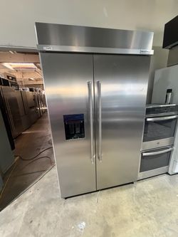 48” Kitchenaid Built In Stainless Steel Refrigerator