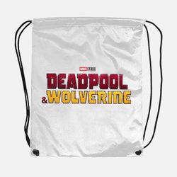 Marvel Studios’ Deadpool & Wolverine Drawstring Bag NWT

