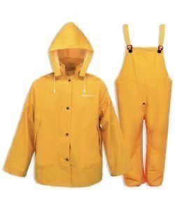 Economy Rain Jacket, Heavy Duty Rain Jacket, 3pcs, $38