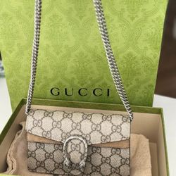 Gucci Wine God Bag Dionysus Series Tiger Head Buckle Chain Shoulder Bag Fashion Hundred With Original Shoppong Invoice
