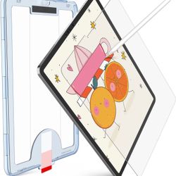 NEW IN BOX KCT Paperfeel Tempered Glass Screen Protector Compatible with iPad Pro 11 inch (2022&2021&2020&2018) / iPad Air 5th/4th (10.9 inch, 2022/20