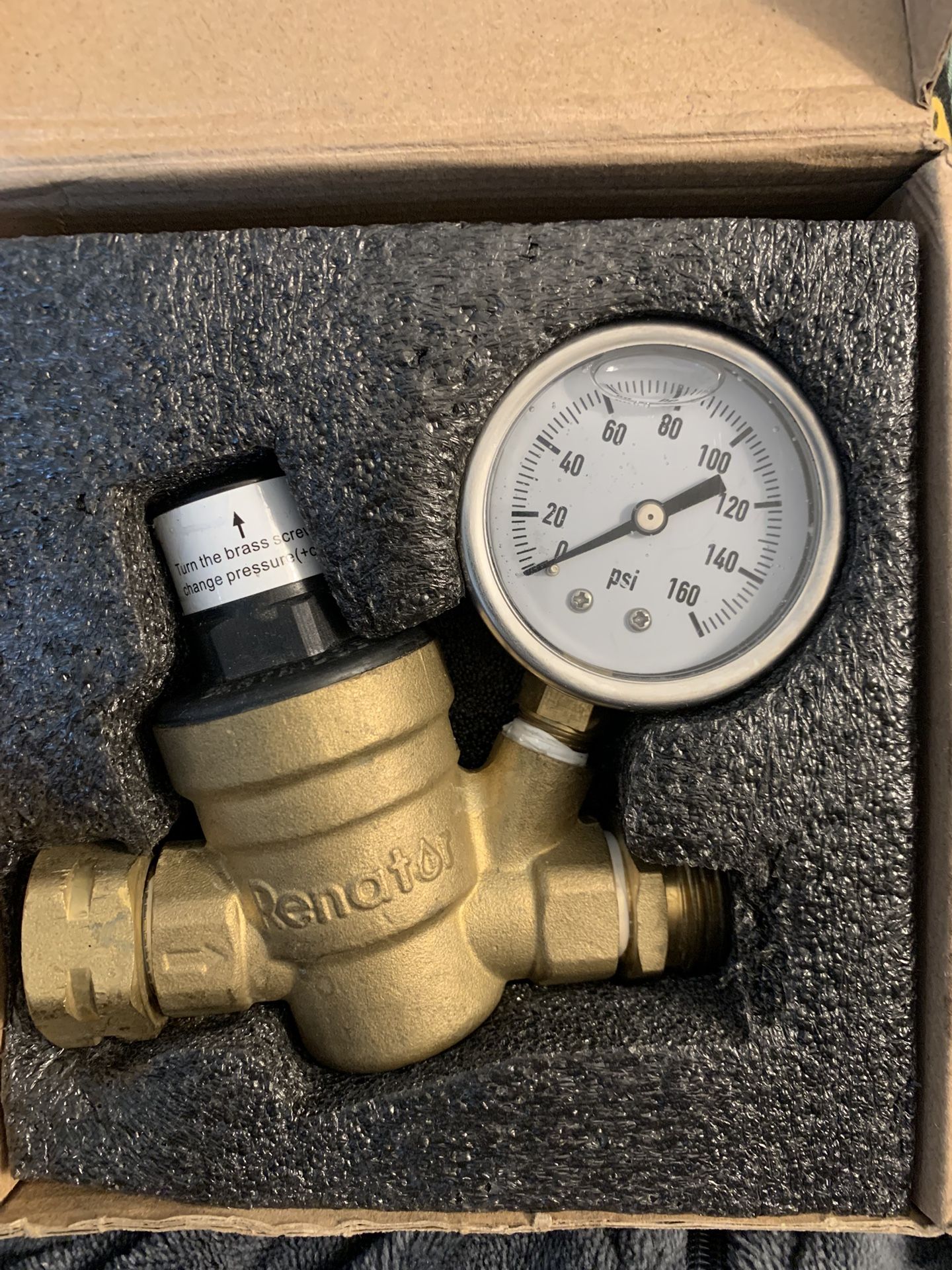 RV Water Pressure Regulator