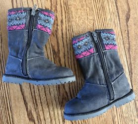 Maggie & Zoe Toddler Gray Boots sz 6