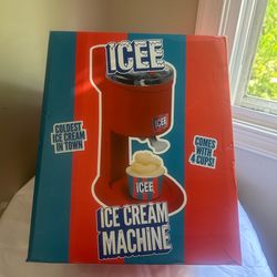 Icee Ice Cream Machine 34oz Home Countertop