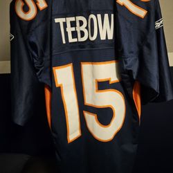 Broncos #15 Tebow Jersey 