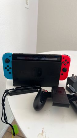 Nintendo Switch full set plus MarioKart cartridge