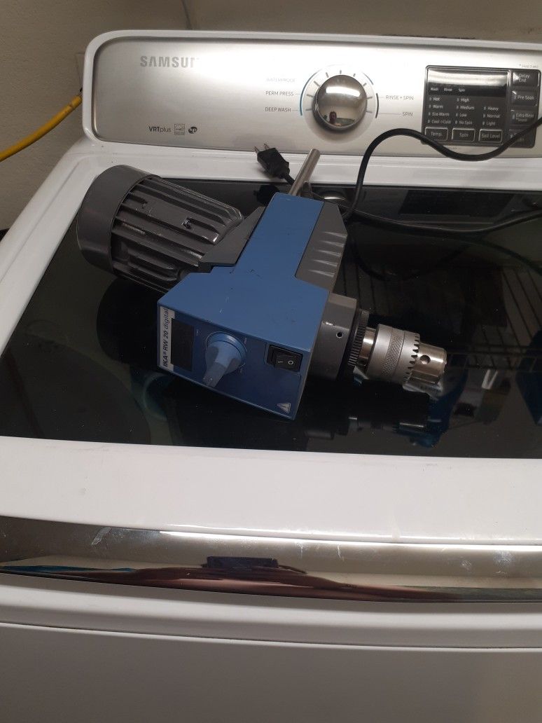 Ika Model Rw 20 S1 Digital Over Head Stirrer Text (contact info removed)