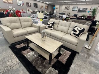 2 PC SOFA AND LOVESEAT