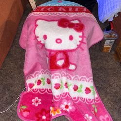 Hello Kitty Baby Blanket 