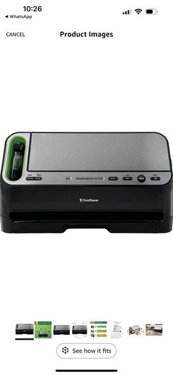 FoodSaver V4400 2-in-1 Vacuum Sealer Machine with Automatic Vacuum Sealer Bag Detection and Starter Kit