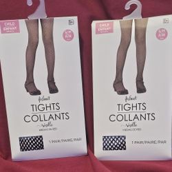 Fishnet Tights 1 Pair Size S/m Child 