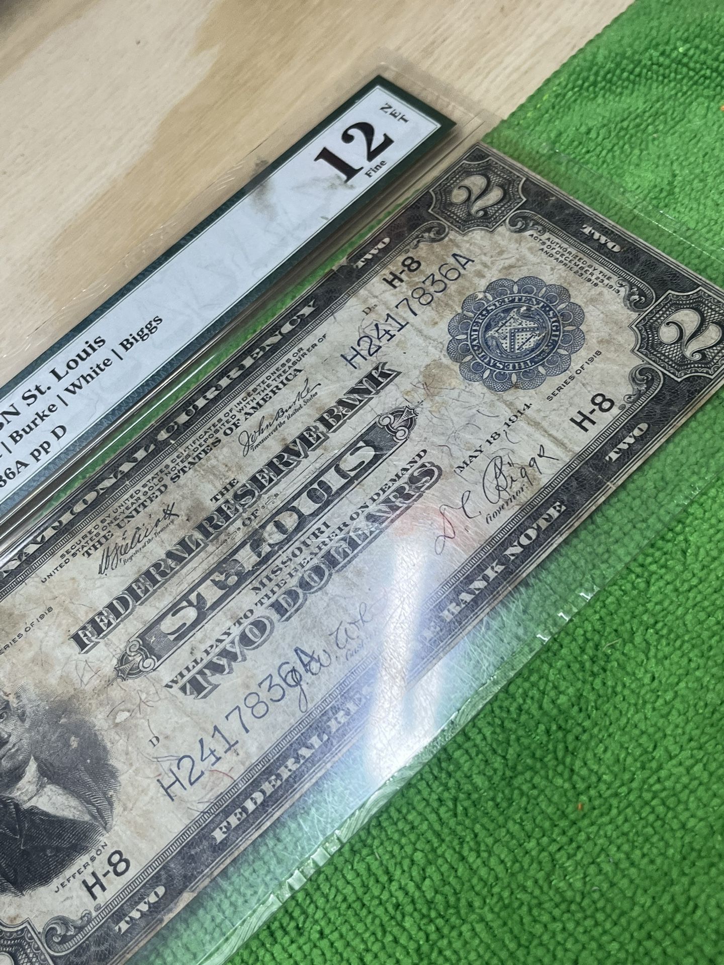 $2 Bill 1918