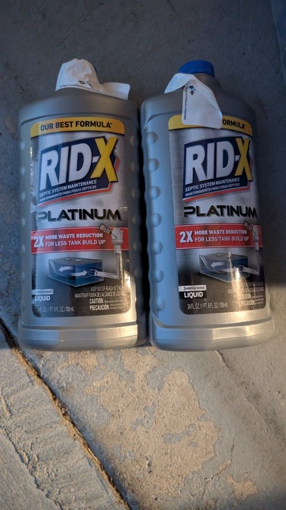Rid-X Platinum septic system treatment