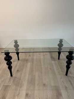 Glass Modern Dining Table