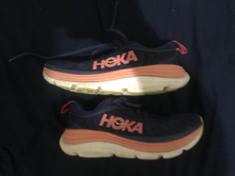 Women Hoka One One Gaviota 5 Running Shoes (Read Description)