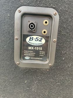 B-52’s Professional DJ speakers