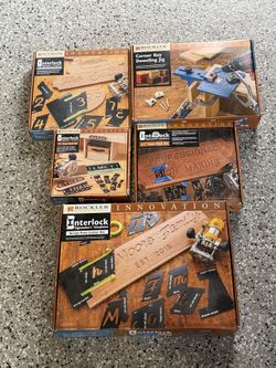 Rockler Interlock Sign making & Corner Key Doweling Jig