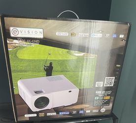 Brand New Projector  and Projection Screen 