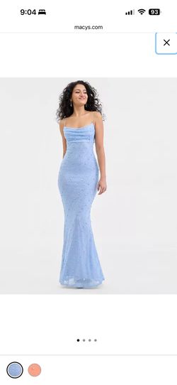 Blue formal Dress