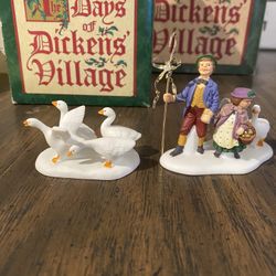 Dept 56 Six Geese A Laying #58382 Retired