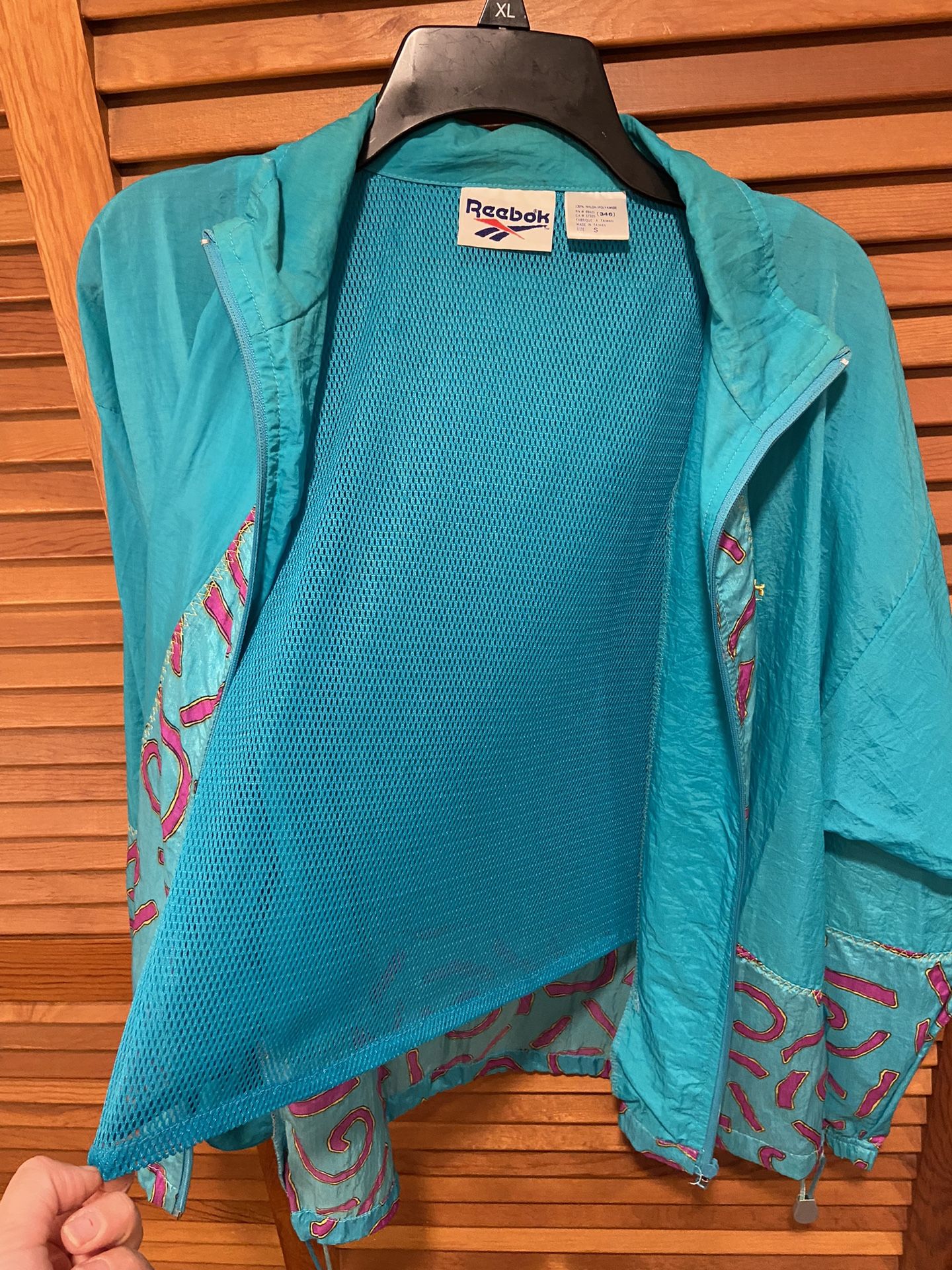 Vintage Reebok Windbreaker Teal